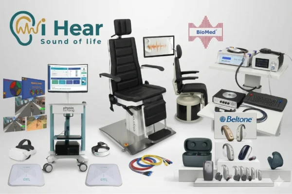 IHear موزع Beltone   BIOMED   PhysioSensing المعتمد بالامارات