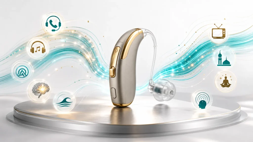 ميزة طنين الأذن Tinnitus Breaker Pro في سماعة بيلتون إنفيجن 1024x576