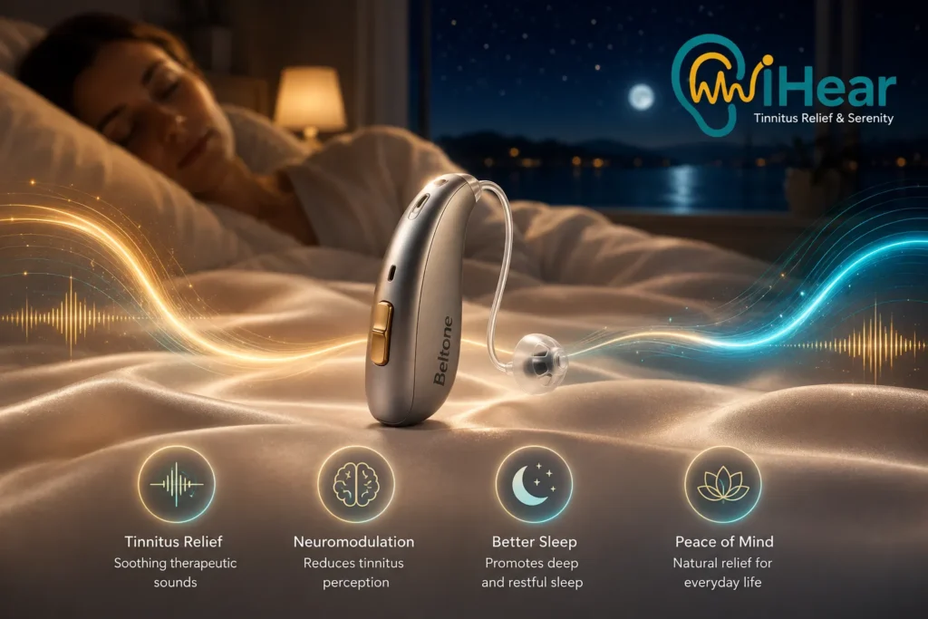 Tinnitus Treatment in the Beltone Boost Max S Hearing Aid