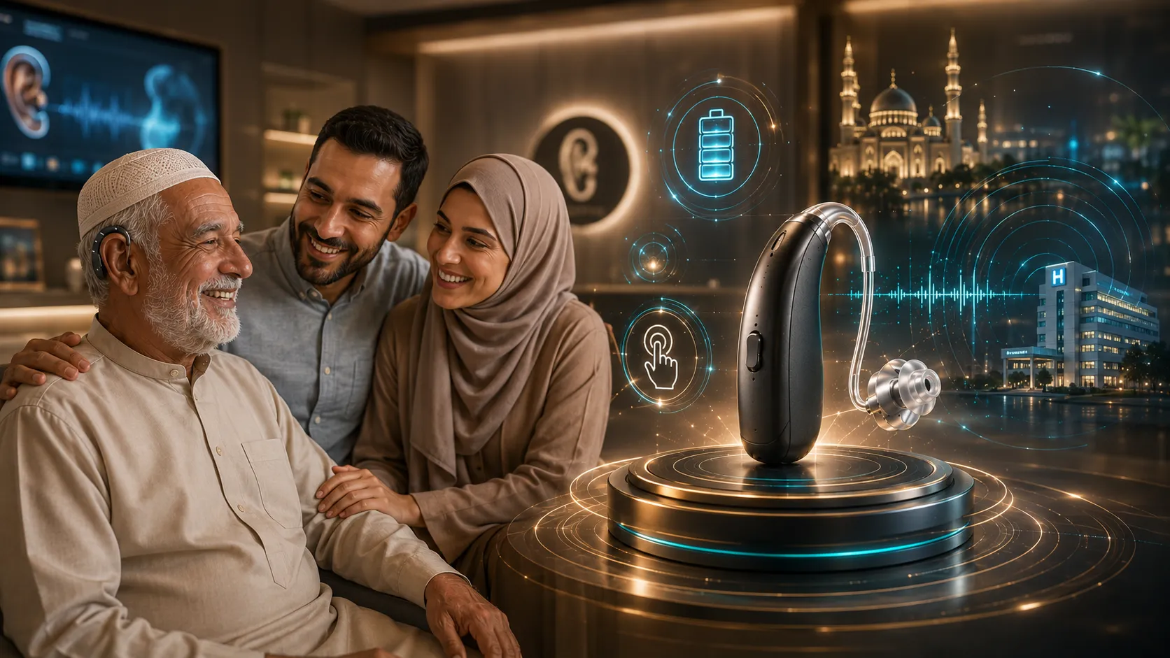 سماعة بيلتون بوست SP هي الأنسب لكبار السن