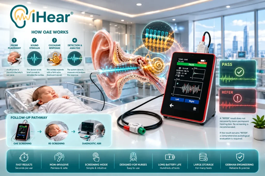 How Does the eOAE Work in Newborn Hearing Screening 1024x683