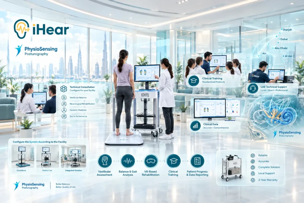 Why Choose the PhysioSensing Posturography Station From iHear in the UAE